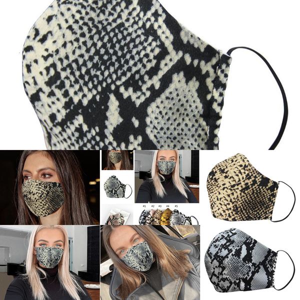 

dustproof factorywm7amasks face fashion designer leopard mask washable respirator cycling men and women outdoor sports print