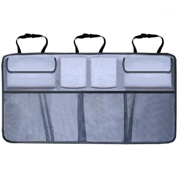 

car organizer back seat trunk adjustable backseat storage bag net high capacity multi-use oxford automobile organizer1