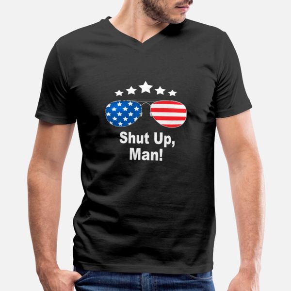 

shut up, man saying president usa flag gift t shirt fit street tracksuit hoodie sweatshirt