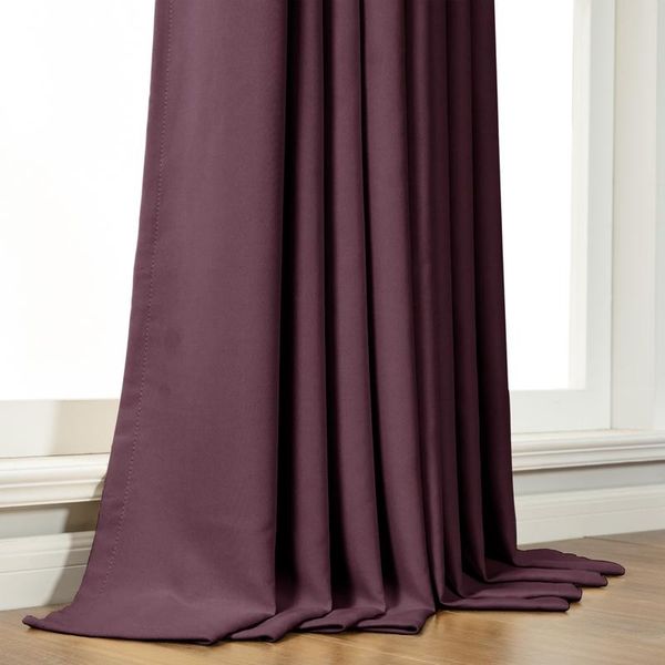 

modern blackout curtains for living room bedroom curtains for window drapes wine red finished blackout 1 panel blinds