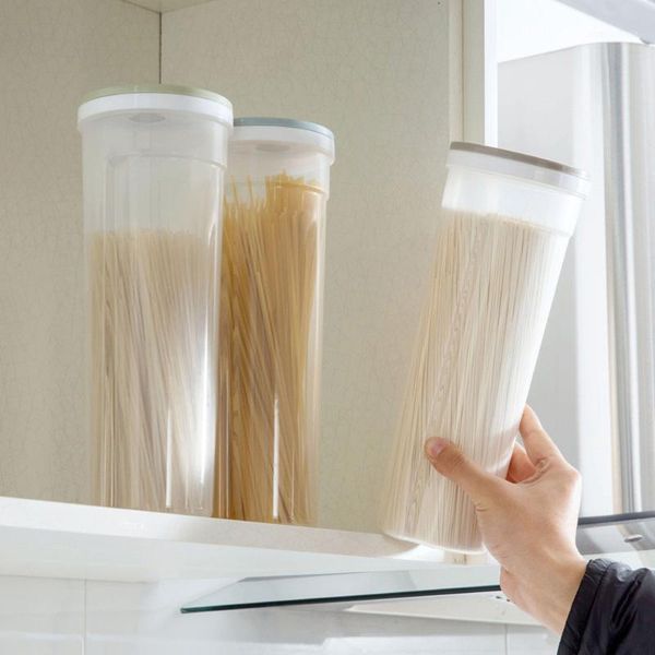 

storage bottles & jars kitchen noodles grains cereals jar freshness box tank1