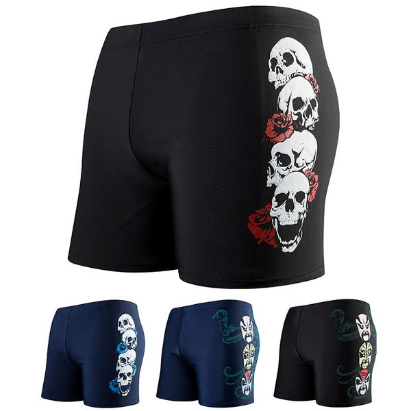 

swimwear men swimming trunks swimsuits boxer shorts shantou print swim suit beach wear plus size l-xxxl