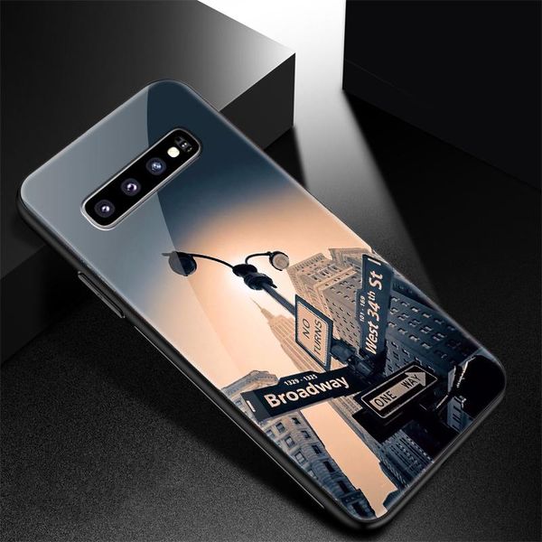 

роскошные звездное небо закаленное стекло телефон чехол для samsung galaxy note 10 9 8 s20 ультра s10 e 5g s9 s8 plus jllgyy net_store