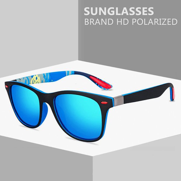 

2020 new black friday square ladies polarizing sunglasses uv400 men's glasses classic retro brand design driving sunglasses gafas de, White;black
