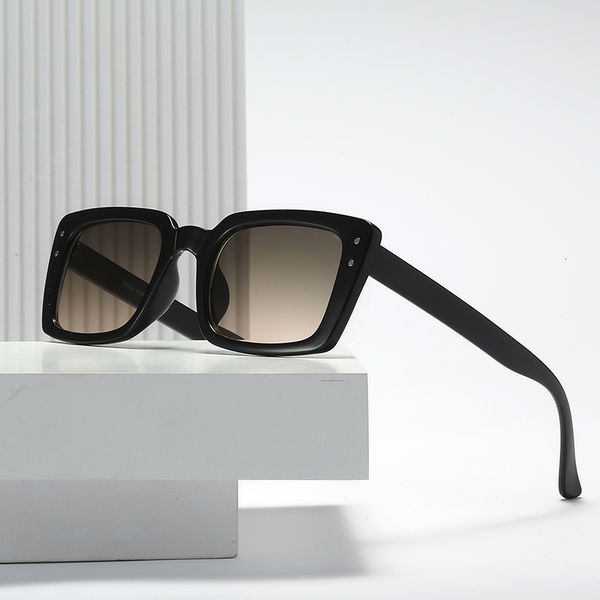 

2021 new personalized head european american irregularly small picture male and female glass sunglasses trend eyewear codv, White;black