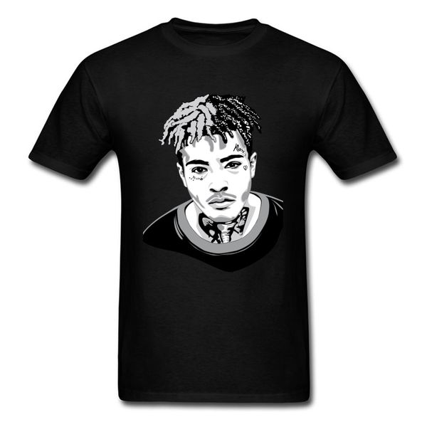 

brand new men xxxtentacion 100% cotton male black short sleeve summer autumn hip hop camiseta hoodie designers t shirts sweatshirt