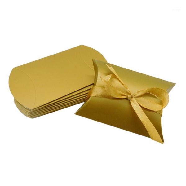 

gift wrap 50pcs birthday wrapping pillow shaped anniverary party with ribbon foldable jewelry candy box decorative diy sweets wedding gift1