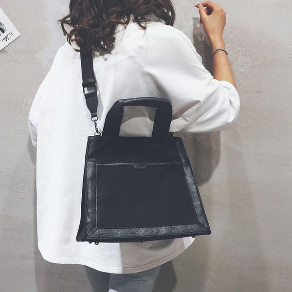 

2020 new women canvas bag cotton handbags casual small canvas bag ladies crossbody shoulder chic korean tote