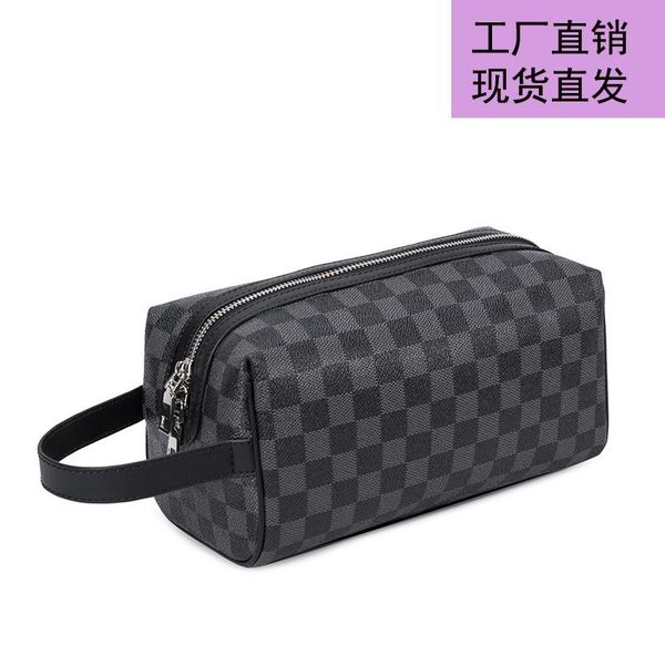

ins celebrity portable small-size cosmetic bag european and american minimalist large-volume multi-functional toiletry bag