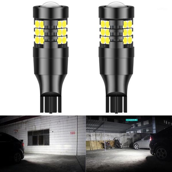 

2x w16w t15 led bulb canbus 921 no obc error car backup reserve lights bulb for qashqai almera juke tiida x-trail1