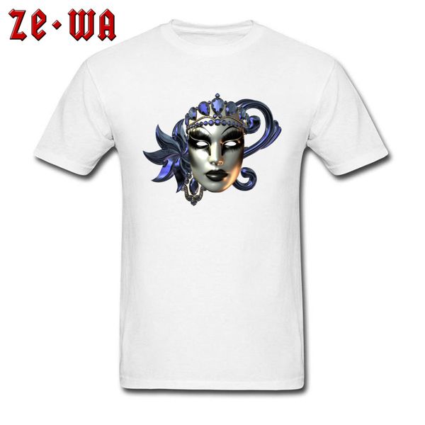 

sport fashion men t shirt carnival mask transparent image pure cotton men's tshirts designer tee-shirt natural cotton fabric