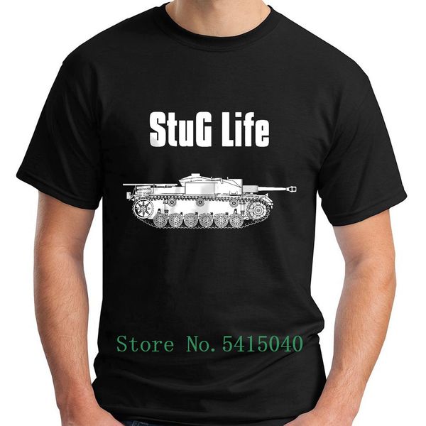 

новая stug жизнь военная история визуализированных черная футболка размер s 5xl прохладный мужская pride футболка casual новый спортивный с