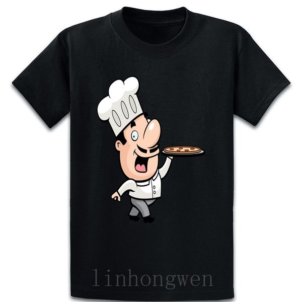 

chef with pizza cartoon short sleeve summer style vintage over size 5xl designs new fashion gents interesting sweatshirt hoodie t shirt