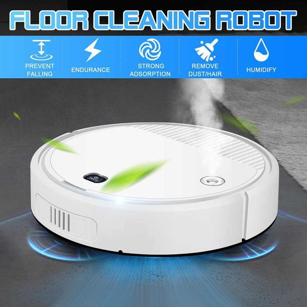 

1800pa robot vacuum cleaner 4-in-1 auto usb rechargeable smart sweeping robot dry wet vacuum cleaner smart floor