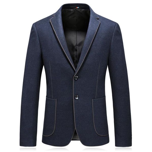 

men's suits & blazers autumn and winter nice men fashion boutique solid color slim casual business blazer male suit jacket / thicken me, White;black