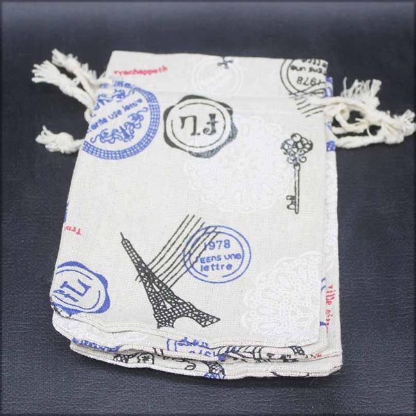 

5шт 10x14 хлопковые сумки животные цветочным узором подарки сумки партия рождественский подарок ювелирные изделия мешочков упаковка мешок dr