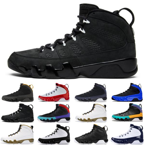 

fashion jumpman 9 9s men basketball shoes racer blue gym red dream it, do it mens trainers sports sneakers size 7-13
