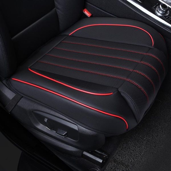 

2020 new car cushions for four seasons with three pieces of backless skid front row single seat leather backseat cushion single1