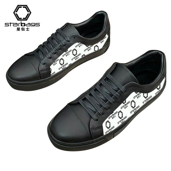 

2022new starbags pp men's shoes autumn winter board shoes men korean version of the trend joker sports leather