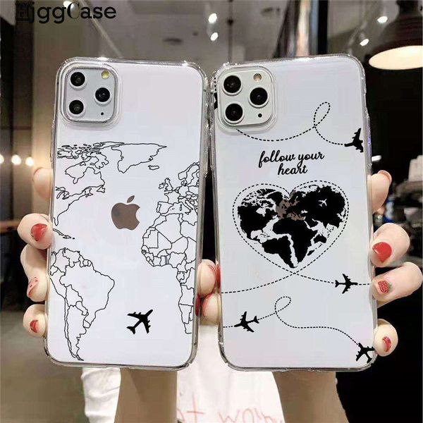

rfworld map travel: vip 11 pro max 2019 flat silicone cover vip 6s 7 8 plus xr xs max xsw