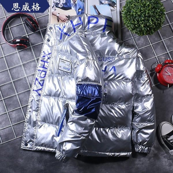 

hvkm new 90white 2020 duck down jacket down jackets jacket coat snow parkas male warm clothing winter down men outerwear, Black