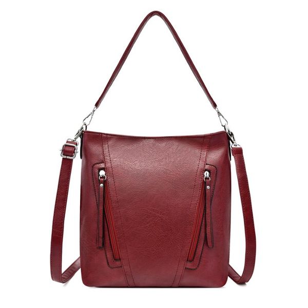 

luxury women pu leather shoulder bag ladies messenger bagsnew fashion designer female large capacity crossbody bag