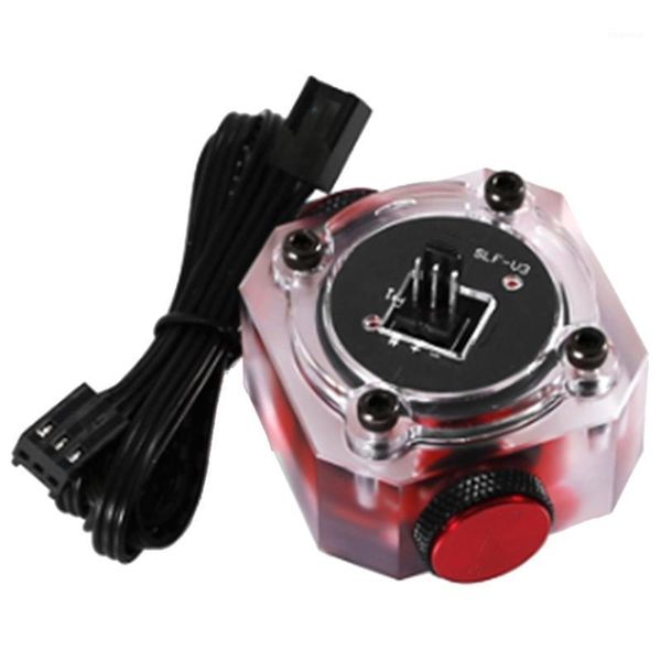 

slf-v3 g1/4inch water cooling system electronic flow sensor indicator access the motherboard to read data1