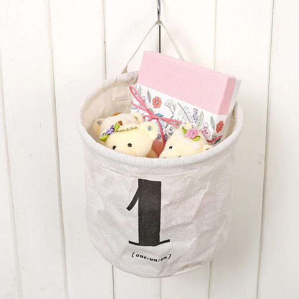 

оптовая складывая белье хлопок рабочего хранения корзины с ручкой игрушка ящик для хранения diy стол офисный для хранения организатор jlleiw