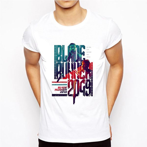 

blade runner 2049 мужская модель новизна новый графический camisetas blade runner хлопок дизайнеры балахон футболки толстовка