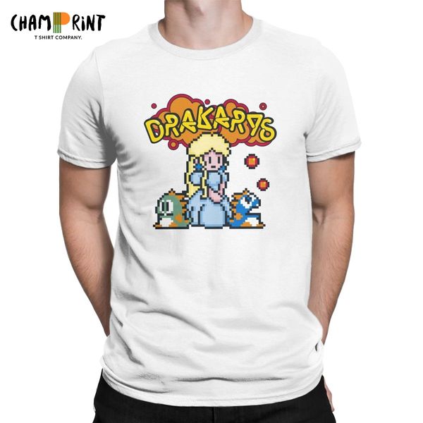 

sport novelty drakarys t-shirts men crew neck cotton t shirts bubble bobble retro cute fc console game tee shirt new arrival clothing
