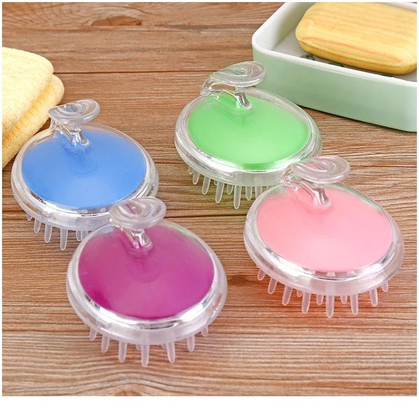 

sile soft massager brushes head hair washing scalp shampoo air brush comb cleaning care tool healthy reduce h wmtvef