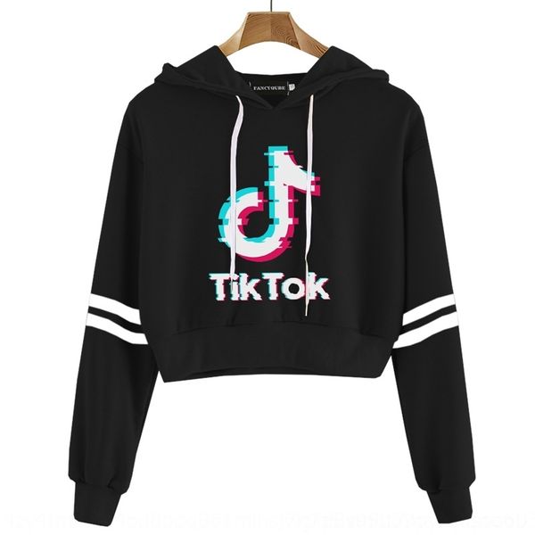 

yzpuc 2020 свитер платье осень зима платье полосатый tok tik с длинными рукавами с капюшоном свитер tiktok hjcfw, Black