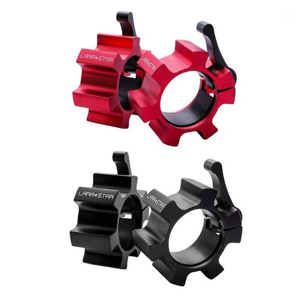 

1 pair barbell clamp collar weight lifting bar dumbell olympic lock buckle gym dumbbell fitness body building1
