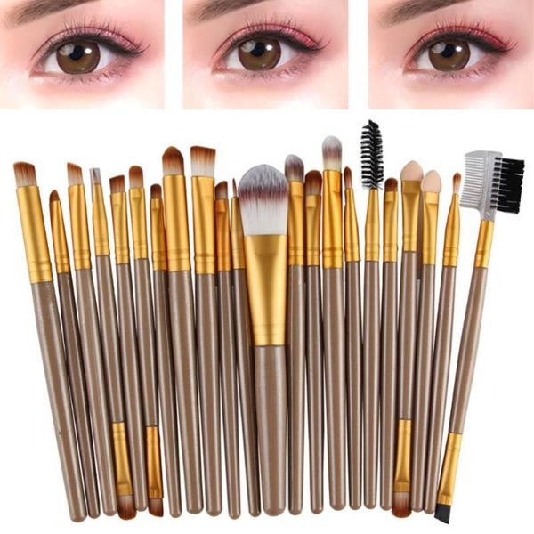 

professional makeup brush set eyeshadow eyebrow powder blush eyeliner lip brushes cosmetis tools kit dfgvrwe
