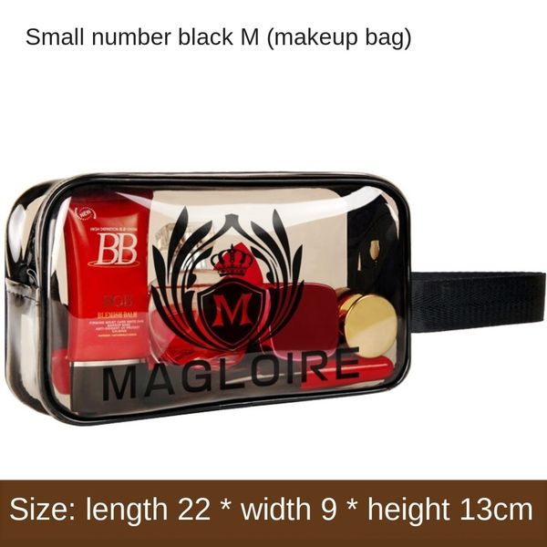 

igamc косметическая косметическая утолщенной полупрозрачный большой емкости пвх ванны сумка для мужчин и ванны сумка женская cj085