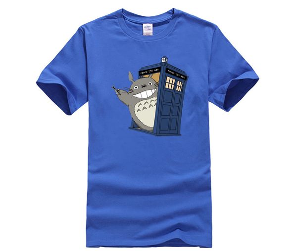 

fashion trend t shirt novelty telephone box my neighbor totoro tardis men harajuku tee shirt men printing sport hooded sweatshirt hoodie