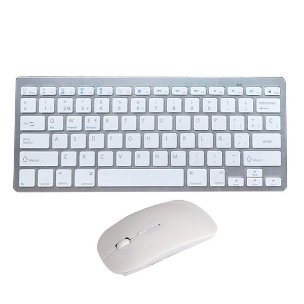 

2.4g wireless ultra thin full size silent keyboard mouse set for notebook laptop