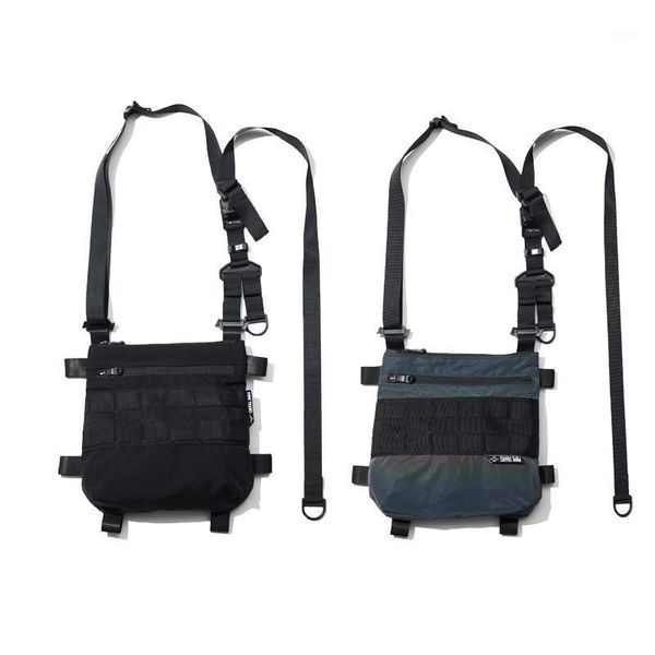 

pupil travel b-09 messenger bag air mesh material molle techwear accesories streetwear futuristic1