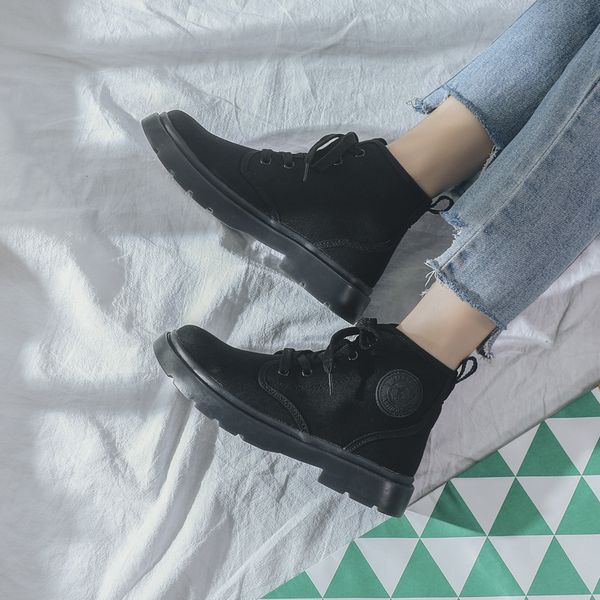 

autumn martin boots woyears boots autumn shoes short spring and single lady shoes -40, Black