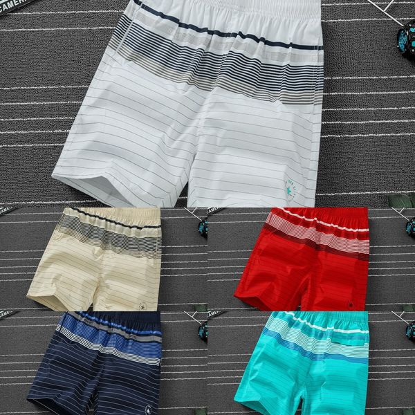 

dbnz8 2020 new men's casual xscjd shorts and waist shorts elastic shortsstripe cool cotton elastic three part adjustable pants sports, Blue