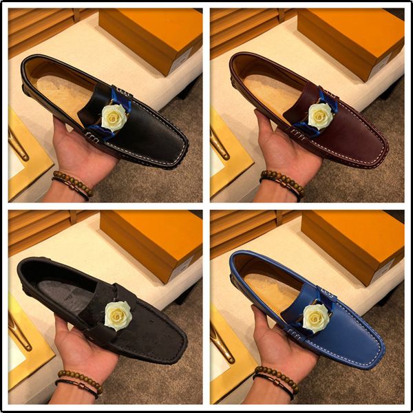 

fashion men pu leather buckle shoes male casual classic trendy vinage stylish loafers shoes zapatos de hombre, Black