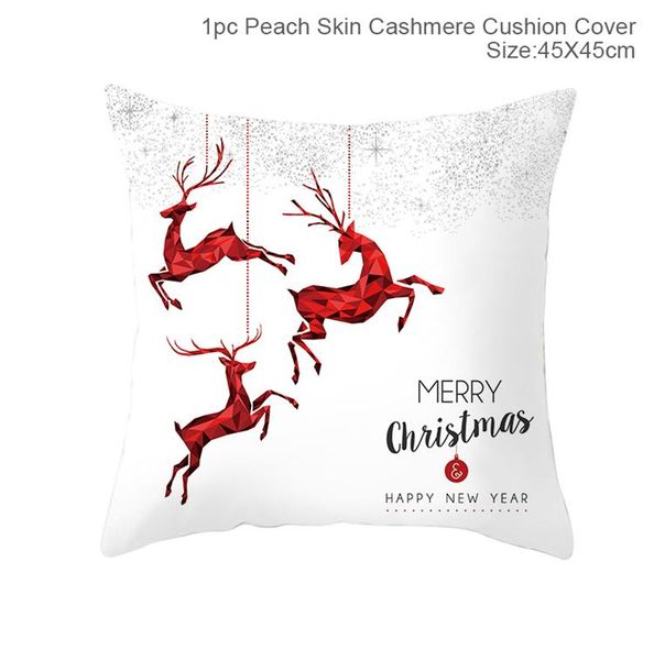 

fengrise с рождеством декор для дома санта-клауса элк наволочки рождественские украшения 2020 navidad xmas gift happy new year 2021 sqczxr