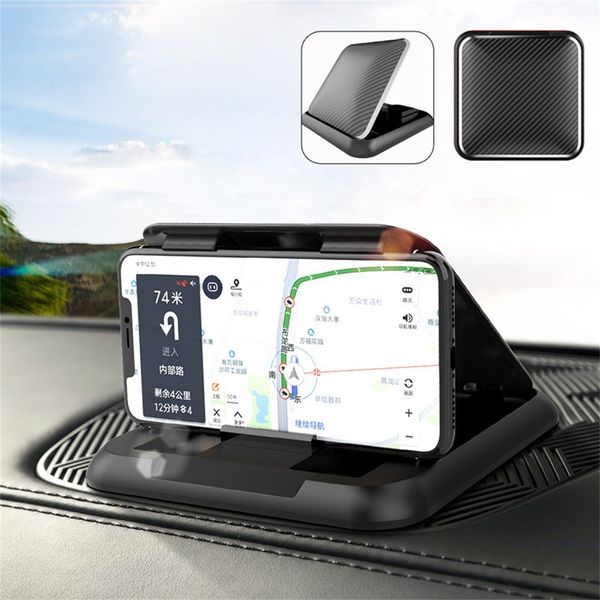 

universal anti-slip car dashboard mount stand holder sticky pad for 3'' to 7'' mobile phone samsung iphone gps