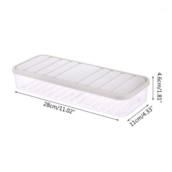 

storage bottles & jars 2pcs container large capacity er reusable box y98d1