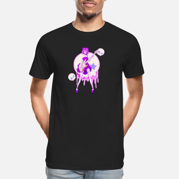 

japanese anime girl creepy cute pastel goth pink t shirt hip hop kawaii summer tracksuit hoodie sweatshirt