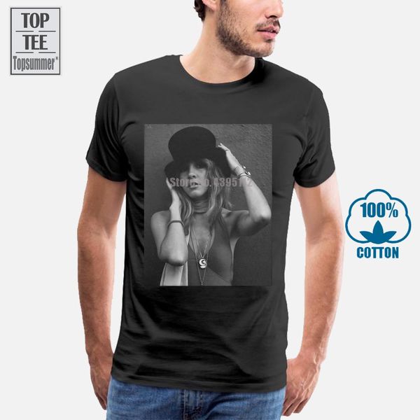 

sport new mens spring summer dress short sleeve casual stevie nicks hat white t shirt