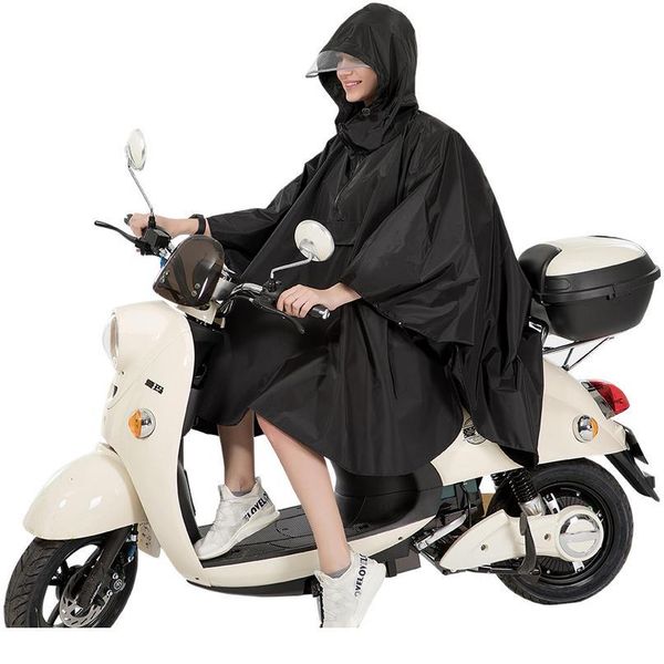 

2019 new 3 patterns waterproof polyester women rain coat cape hooded for ladies men hiking bicycle rai bbyheb
