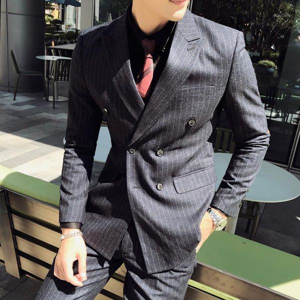 

men wedding suits work suit handsome europe america british-style suit mens tuxedo 3 piece double breasted1, White;black