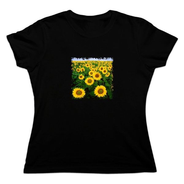 

field of sunflowers 's novelty adults casual hoodie designers t shirts sweatshirt