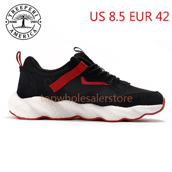 

treeperi runner soft sole running shoes bred us 8.5 eur 42 for men trainers